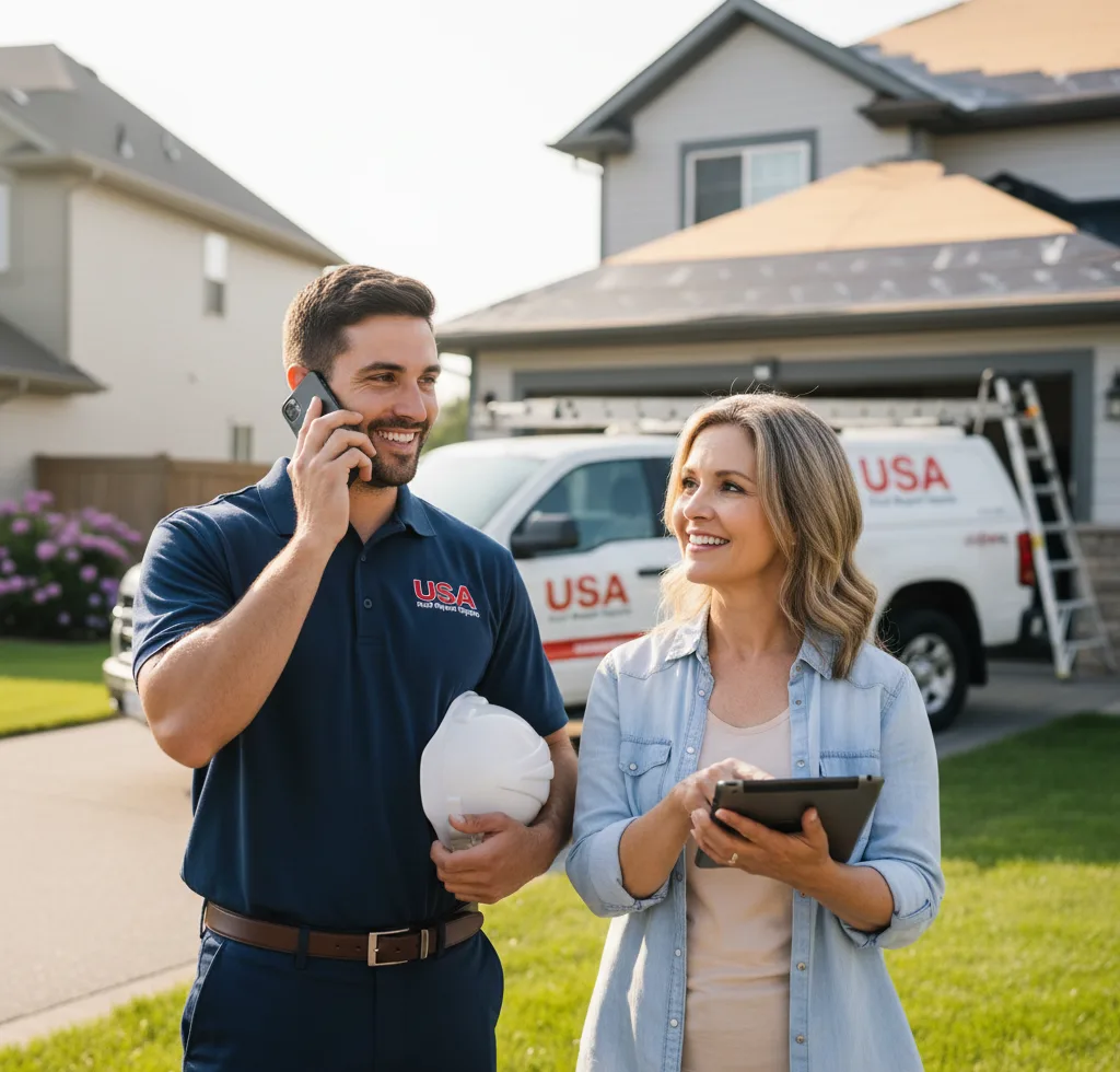 USA Roof Repair Experts customer support in Marks